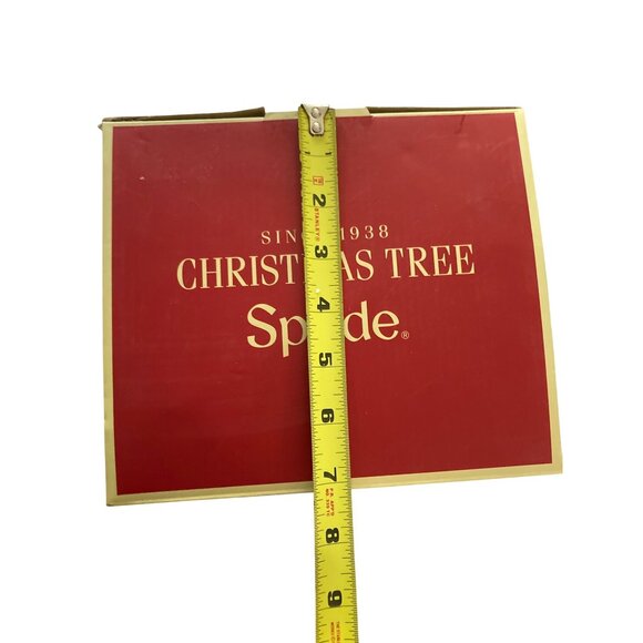 Vintage Spode Christmas Tree Clear Glass Pitcher Holiday Party Hosting Serving - Picture 3 of 5